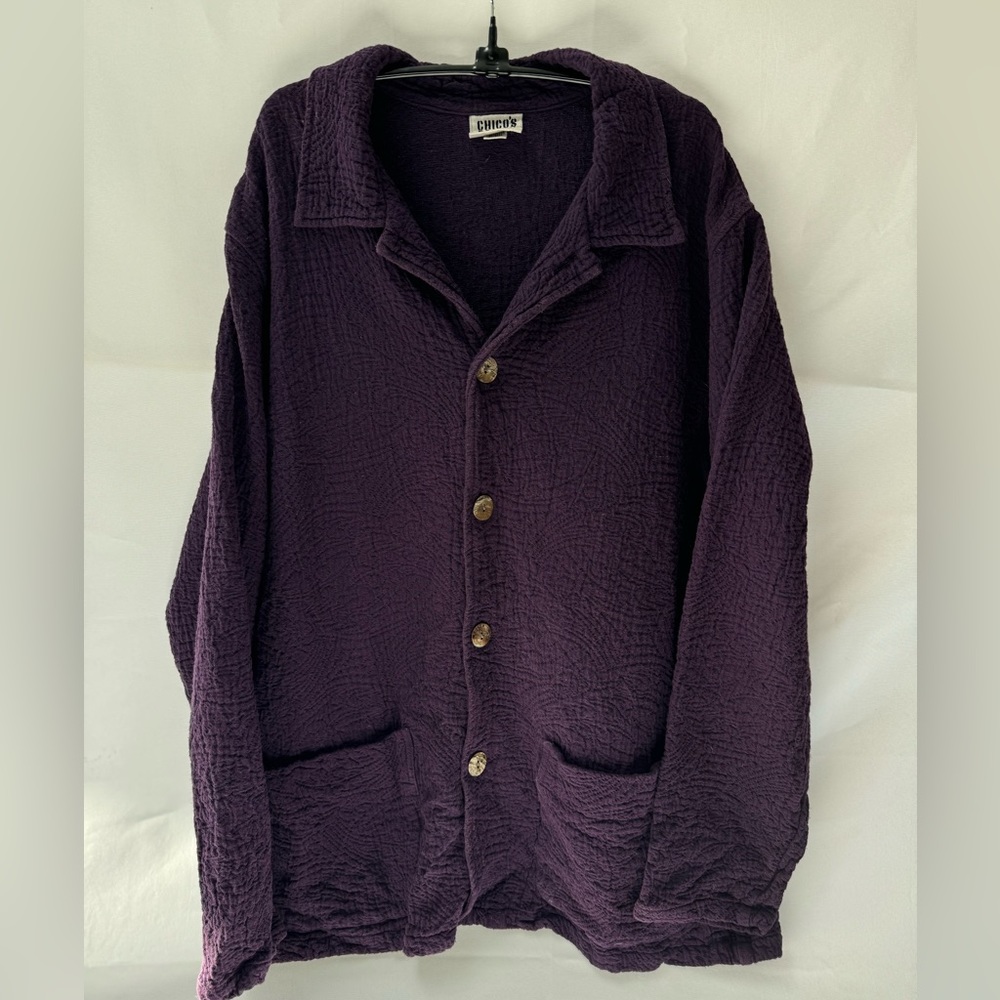 Vintage Chico’s oversized top